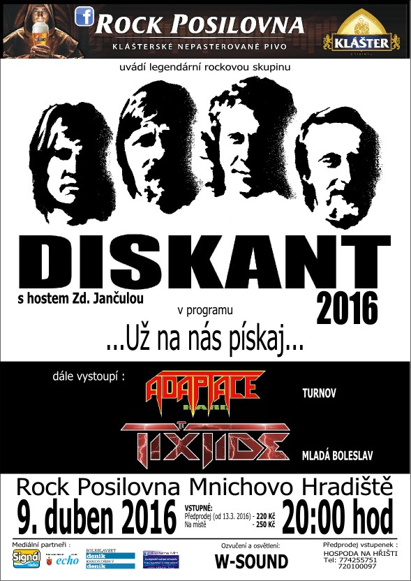 diskant - POSILOVNA MNICHOVO HRADIŠTĚ - český ráj v akci