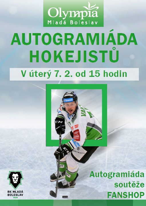 autogramiada hokejistů - oc olympia - český ráj v akci